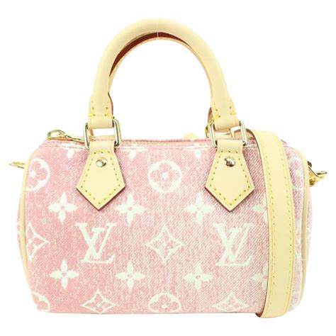 lv pink speedy